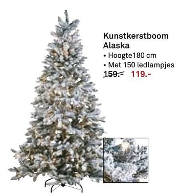 Aanbiedingen Kunstkerstboom alaska - Huismerk Karwei - Geldig van 05/12/2016 tot 11/12/2016 bij Karwei