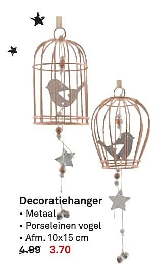 Aanbiedingen Decoratiehanger - Huismerk Karwei - Geldig van 05/12/2016 tot 11/12/2016 bij Karwei