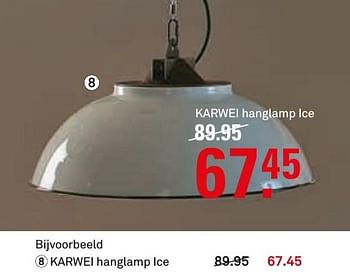 Aanbiedingen Karwei hanglamp ice - Huismerk Karwei - Geldig van 05/12/2016 tot 11/12/2016 bij Karwei