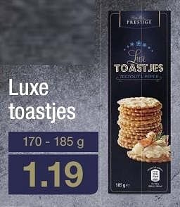 Aanbiedingen Luxe toastjes - Huismerk - Aldi - Geldig van 04/12/2016 tot 11/12/2016 bij Aldi
