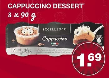 Aanbiedingen Cappuccino dessert - Huismerk - Aldi - Geldig van 04/12/2016 tot 11/12/2016 bij Aldi
