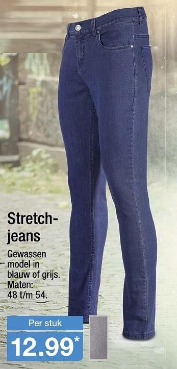 Aanbiedingen Stretchjeans - Huismerk - Aldi - Geldig van 04/12/2016 tot 11/12/2016 bij Aldi