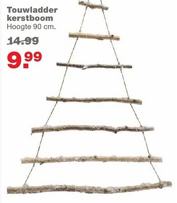 Aanbiedingen Touwladder kerstboom - Huismerk - Praxis - Geldig van 05/12/2016 tot 11/12/2016 bij Praxis
