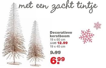 Aanbiedingen Decoratieve kerstboom - Huismerk - Praxis - Geldig van 05/12/2016 tot 11/12/2016 bij Praxis