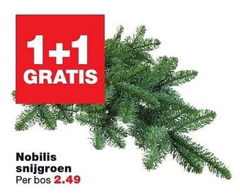Aanbiedingen Nobilis snijgroen - Huismerk - Praxis - Geldig van 05/12/2016 tot 11/12/2016 bij Praxis