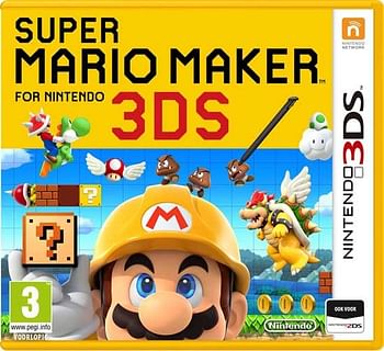 Aanbiedingen 3DS Super Mario Maker - Nintendo - Geldig van 21/10/2017 tot 10/12/2017 bij ToyChamp