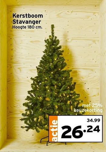 Aanbiedingen Kerstboom stavanger - Huismerk - Gamma - Geldig van 04/12/2016 tot 11/12/2016 bij Gamma