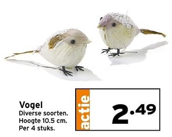 Aanbiedingen Vogel - Huismerk - Gamma - Geldig van 04/12/2016 tot 11/12/2016 bij Gamma