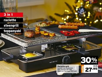 Aanbiedingen Raclette-grill - Huismerk - Gamma - Geldig van 04/12/2016 tot 11/12/2016 bij Gamma