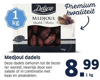 Aanbiedingen Medjoul dadels - Deluxe - Geldig van 05/12/2016 tot 11/12/2016 bij Lidl