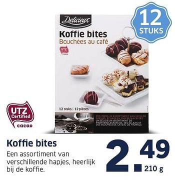 Aanbiedingen Koffie bites - Delicieux - Geldig van 05/12/2016 tot 11/12/2016 bij Lidl
