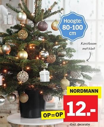 Aanbiedingen Kerstboom met kluit - Huismerk - Lidl - Geldig van 05/12/2016 tot 11/12/2016 bij Lidl