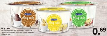 Aanbiedingen Mug cake - Belbake - Geldig van 05/12/2016 tot 11/12/2016 bij Lidl