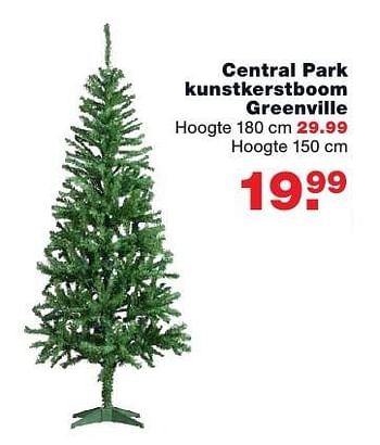 Aanbiedingen Central park kunstkerstboom greenville - Central Park - Geldig van 05/12/2016 tot 11/12/2016 bij Praxis