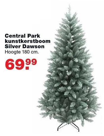 Aanbiedingen Central park kunstkerstboom silver dawson - Central Park - Geldig van 05/12/2016 tot 11/12/2016 bij Praxis