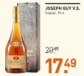 Aanbiedingen Joseph guy v.s. cognac - Joseph Guy - Geldig van 05/12/2016 tot 11/12/2016 bij Gall & Gall