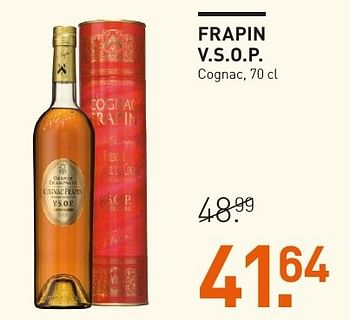 Aanbiedingen Frapin v.s.o.p. cognac - Frapin VS - Geldig van 05/12/2016 tot 11/12/2016 bij Gall & Gall