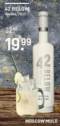 Aanbiedingen 42 below wodka - 42 Below - Geldig van 05/12/2016 tot 11/12/2016 bij Gall & Gall