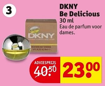 Aanbiedingen Dkny be delicious - DKNY - Geldig van 06/12/2016 tot 11/12/2016 bij Kruidvat