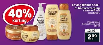 Aanbiedingen Shampoo honing goud - Garnier - Geldig van 06/12/2016 tot 11/12/2016 bij Trekpleister