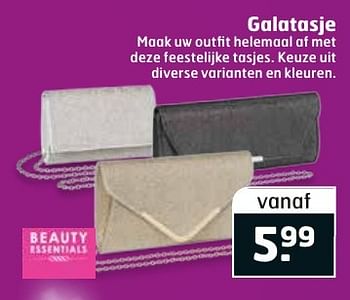 Aanbiedingen Galatasje - Beauty Essentials - Geldig van 06/12/2016 tot 11/12/2016 bij Trekpleister