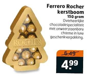 Aanbiedingen Ferrero rocher kerstboom - Ferrero - Geldig van 06/12/2016 tot 11/12/2016 bij Trekpleister