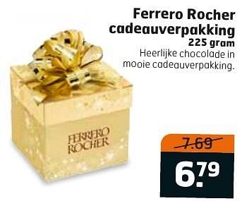 Aanbiedingen Ferrero rocher cadeauverpakking - Ferrero - Geldig van 06/12/2016 tot 11/12/2016 bij Trekpleister