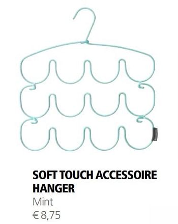 Aanbiedingen Soft touch accessoire hanger - Brabantia - Geldig van 08/12/2016 tot 31/12/2016 bij Multi Bazar