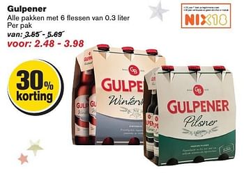 Aanbiedingen Gulpener - Gulpener - Geldig van 07/12/2016 tot 13/12/2016 bij Hoogvliet