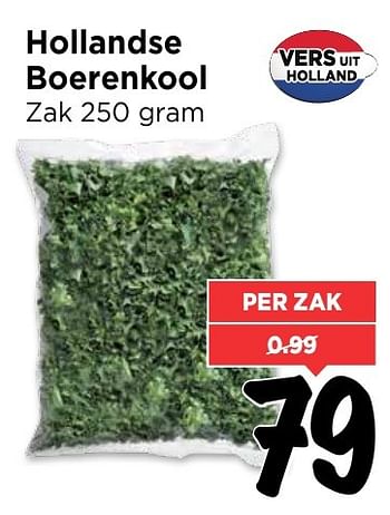 Aanbiedingen Hollandse boerenkool - Huismerk Vomar - Geldig van 11/12/2016 tot 17/12/2016 bij Vomar