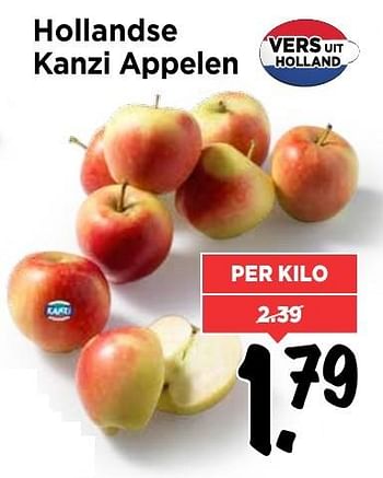 Aanbiedingen Hollandse kanzi appelen - Huismerk Vomar - Geldig van 11/12/2016 tot 17/12/2016 bij Vomar
