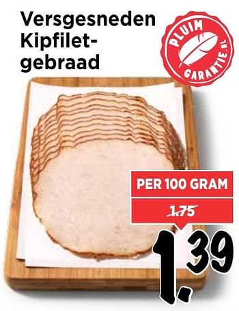Aanbiedingen Versgesneden kipfiletgebraad - Huismerk Vomar - Geldig van 11/12/2016 tot 17/12/2016 bij Vomar