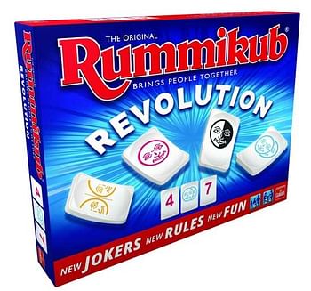 Aanbiedingen Rummikub Revolution - Goliath - Geldig van 21/10/2017 tot 10/12/2017 bij ToyChamp