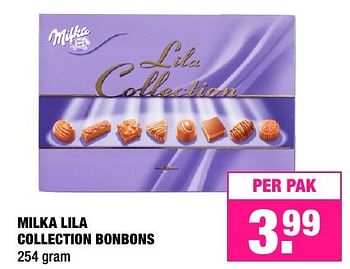 Aanbiedingen Milka lila collection bonbons - Milka - Geldig van 05/12/2016 tot 18/12/2016 bij Big Bazar
