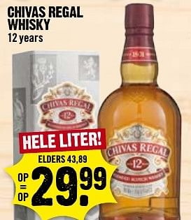 Aanbiedingen Chivas regal whisky - Chivas Regal - Geldig van 11/12/2016 tot 18/12/2016 bij Dirk III
