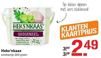 Aanbiedingen Heks`nkaas emmertje - Heks'n Kaas - Geldig van 12/12/2016 tot 18/12/2016 bij Coop