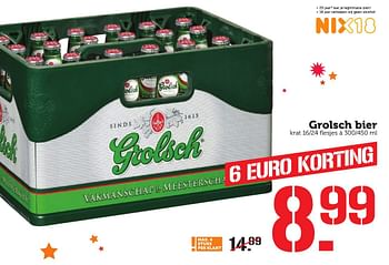 Aanbiedingen Grolsch bier - Grolsch - Geldig van 12/12/2016 tot 18/12/2016 bij Coop