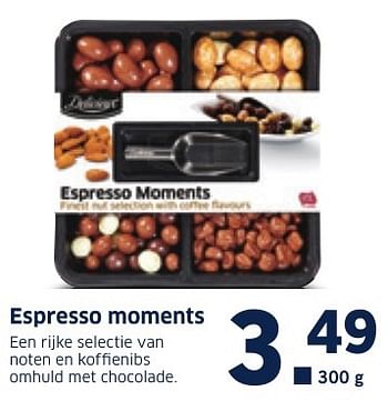 Aanbiedingen Espresso moments - Delicieux - Geldig van 12/12/2016 tot 18/12/2016 bij Lidl