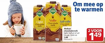 Aanbiedingen Melkan chocolademelk - Melkan - Geldig van 12/12/2016 tot 18/12/2016 bij Jan Linders