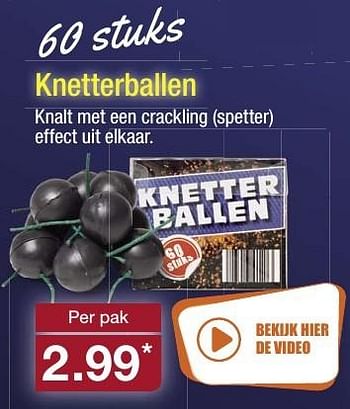 Aanbiedingen Knetterballen - Huismerk - Aldi - Geldig van 11/12/2016 tot 18/12/2016 bij Aldi