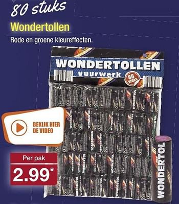 Aanbiedingen Wondertollen - Huismerk - Aldi - Geldig van 11/12/2016 tot 18/12/2016 bij Aldi