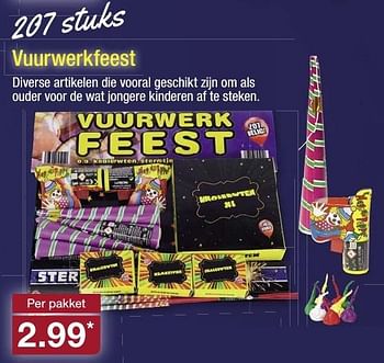 Aanbiedingen Vuurwerkfeest - Huismerk - Aldi - Geldig van 11/12/2016 tot 18/12/2016 bij Aldi