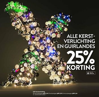 Aanbiedingen Led-kerstverlichting - Huismerk - Xenos - Geldig van 05/12/2016 tot 18/12/2016 bij Xenos