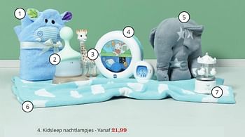 Aanbiedingen Kidsleep nachtlampjes - Kid Sleep - Geldig van 06/12/2016 tot 26/12/2016 bij Bol