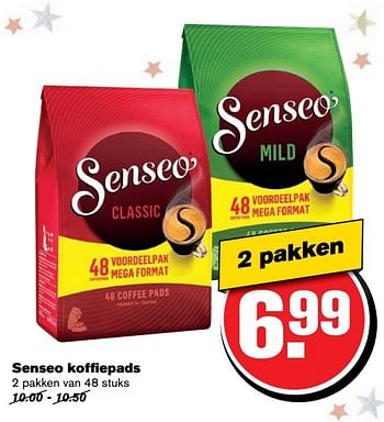Aanbiedingen Senseo koffiepads - Huismerk - Hoogvliet - Geldig van 14/12/2016 tot 20/12/2016 bij Hoogvliet
