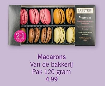 Aanbiedingen Macarons - Labeyrie - Geldig van 18/12/2016 tot 24/12/2016 bij Albert Heijn