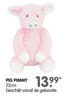 Aanbiedingen Pig pimmy - Happy Horse - Geldig van 05/12/2016 tot 24/12/2016 bij Prenatal