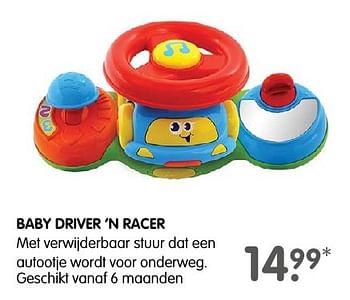 Aanbiedingen Baby driver `n racer - B Kids - Geldig van 05/12/2016 tot 24/12/2016 bij Prenatal