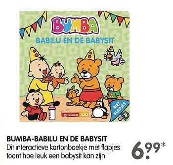 Aanbiedingen Bumba-babilu en de babysit - Bumba - Geldig van 05/12/2016 tot 24/12/2016 bij Prenatal