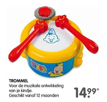 Aanbiedingen Trommel voor de muzikale ontwikkeling van je kindje - Bumba - Geldig van 05/12/2016 tot 24/12/2016 bij Prenatal